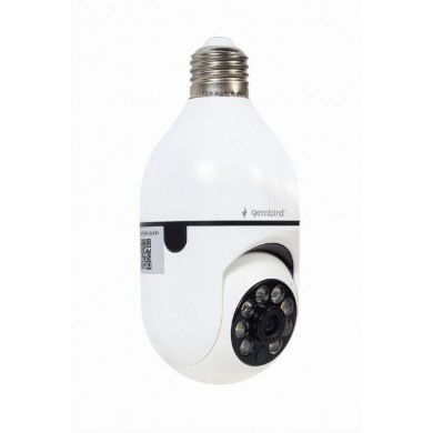 Smart  Camera Wi-Fi rotativa Gembird TSL-CAM-WRHD-01 / E27 / 1080p