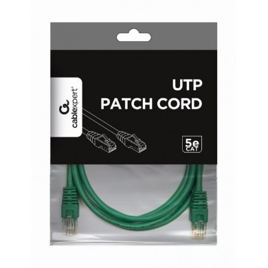 UTP Cat.5e Patch cord, 1.5m, Green