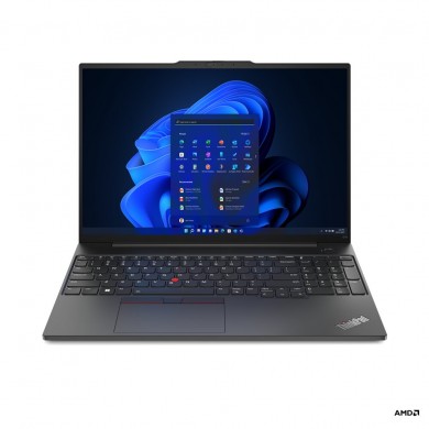 Laptop 16'' Lenovo ThinkPad E16 G1 / WUXGA / AMD Ryzen 7 7730U / 16GB / 512GB SSD / Black