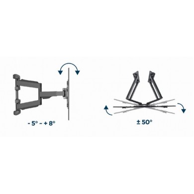 Suport TV de perete pentru 32-75”, Gembird ”WM-75ST-02”
