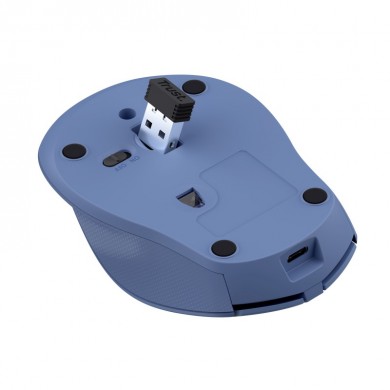 Mouse Wireless Trust Zaya, 1600dpi, Blue
