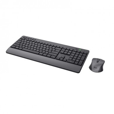 Tastatura si Mouse Wireless Trust Trezo, Black