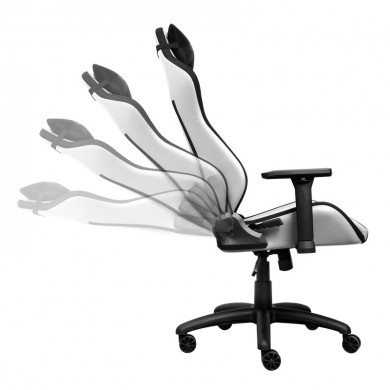 Fotoliu Gaming  Trust GXT 714W Ruya / 150kg / up to 195cm / Black/White