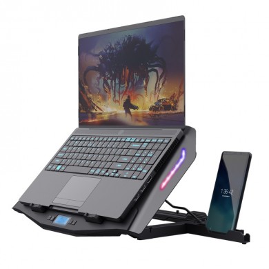 Suport de racire pentru laptop, iluminat multicolor Trust Gaming GXT 1127 YOOZY
