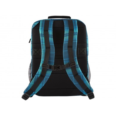 16.1&rdquo; NB Backpack - HP Campus XL Tartan Plaid Backpack - Extra-Padded Floating Laptop Pocket, a Double-Coil, Lockable Zipper, Rain-repellant Material.