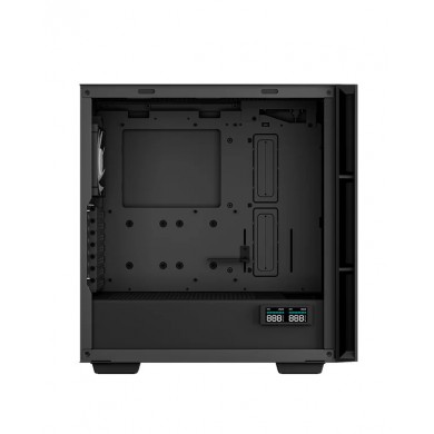 Carcasa DEEPCOOL CH560 DIGITAL / w/oPSU / Side-Window / Digital screen / 4x120mm ARG / ATX / Black