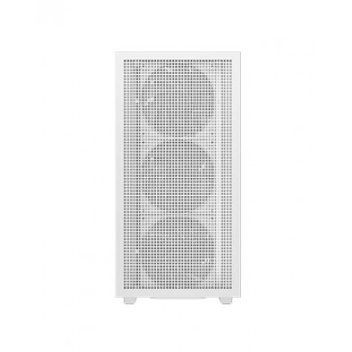 Carcasa DEEPCOOL CH560 WH DIGITAL / w/oPSU / Side-Window / Digital screen / 4x120mm ARG / ATX / White