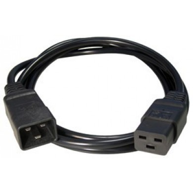 Power Extension cable PC-189-C19 (C19 to C20), 1.5 m