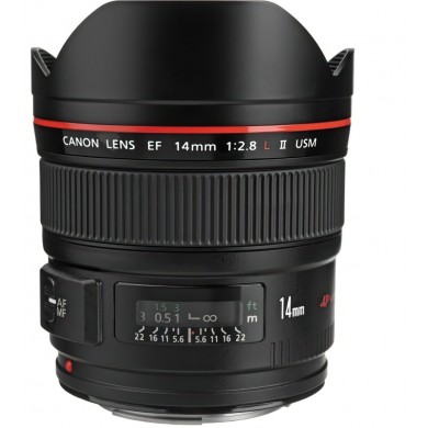 Prime Obiectiv Canon EF 14mm f/2.8L II USM (2045B005)