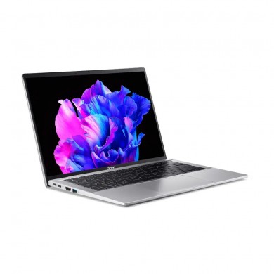 Laptop 14.0&rdquo; ACER Swift Go 14 (NX.KP0EU.003) / 2.8K / OLED / 16:10 / Intel Core Ultra 5 125H / 16GB / 1TB SSD / Pure Silver