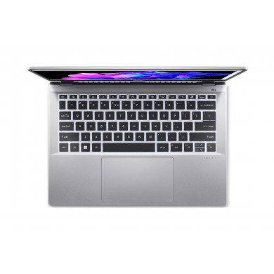 Laptop 14.0&rdquo; ACER Swift Go 14 (NX.KP0EU.003) / 2.8K / OLED / 16:10 / Intel Core Ultra 5 125H / 16GB / 1TB SSD / Pure Silver