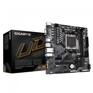 Placa de baza GIGABYTE B650M S2H / AM5 / B650 / DDR5 / mATX