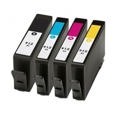 912XL (3YL84AE) Black Ink Cartridge; (for HP OfficeJet Pro  8010 series, 8012 Pro Aio, 8013 Pro Aio, 8014 Pro Aio, 8015 Pro Aio, 8020 Pro series, 8022 Pro Aio, 8023 Pro Aio, 8024 Pro Aio, 8025 Pro Aio)