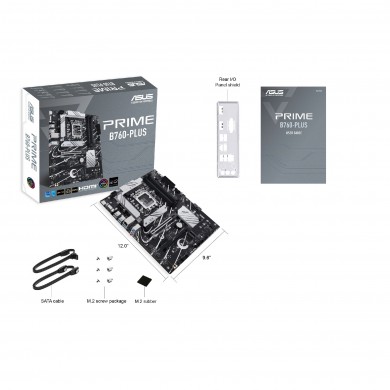 Placa de baza ASUS PRIME B760-PLUS / 1700 / B760 / DDR5 / ATX