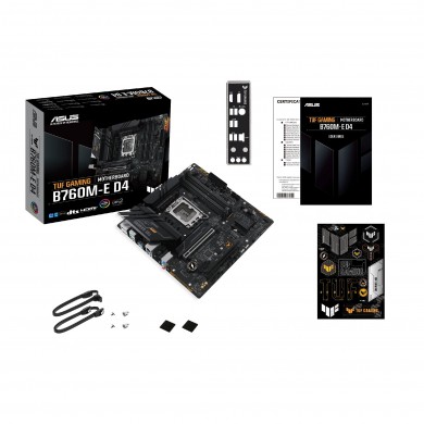 Placa de baza ASUS TUF GAMING B760M-E D4 / 1700 / B760 / DDR4 / mATX