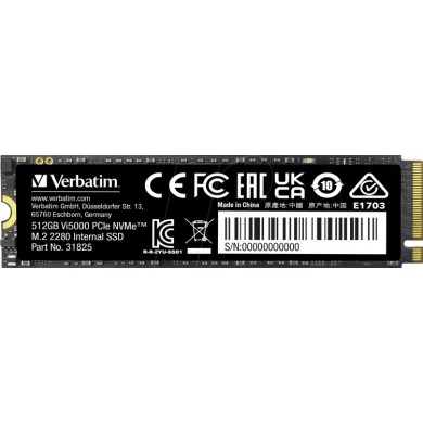 M.2 NVMe SSD Verbatim Vi5000, 512GB