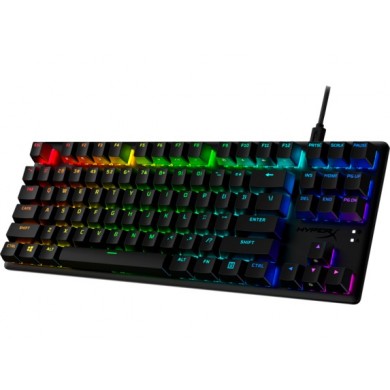 Tastatura HYPERX Alloy Origins Core PBT, HyperX Aqua - Tactile key  switch, [639N9AA#ABA]
