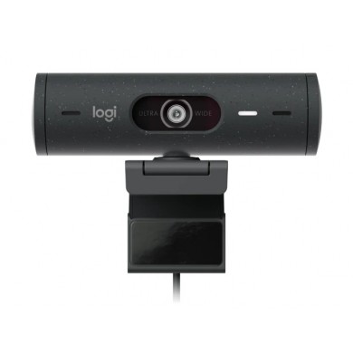 Camera web Logitech Brio 500 / 1080p / auto light correction / 4MP / stereo mic / USB-C / Graphite