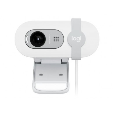 Camera web Logitech Brio 100 / 1080p/30fps / privacy shutter / mic / USB-A / Off-White