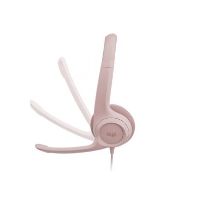Casti Logitech USB H390, Rose
