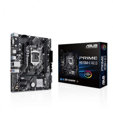 Placa de baza ASUS PRIME H510M-E R2.0 / 1200 / H470 / DDR4 / mATX Placa de baza ASUS PRIME H510M-E R2.0 / 1200 / H470 / DDR4 / mATX
