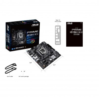 Placa de baza ASUS PRIME H510M-E R2.0 / 1200 / H470 / DDR4 / mATX