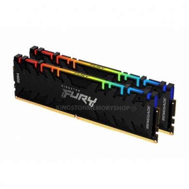 Memorie operativa Kingston FURY&reg; Renegade DDR4 RGB 3200 MHz 64GB (Kit of 2*32GB)