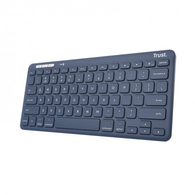 Tastatura Wireless Compacta Trust  Lyra / BT5.0 / Blue