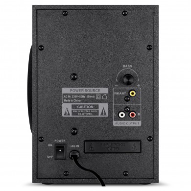 Boxe 2.1 SVEN MS-315 / 46W RMS / Bluetooth / FM-tune / USB Flash / SD card / Black