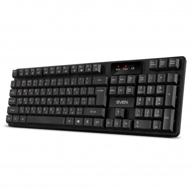 Tastatura Wireless SVEN KB-C2300W, Black