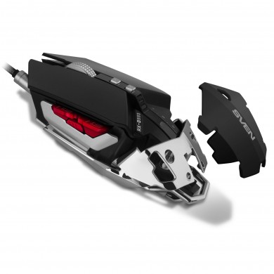 Mouse Gaming SVEN RX-G985 / Gaming sensor Pixart 3050 / USB / 4000 dpi / Black