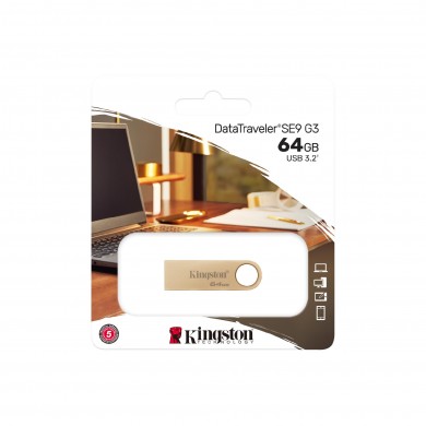 Flash Drive Kingston USB DataTraveler SE9 G3 / 64GB / 220 MByte/s
