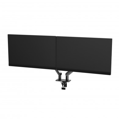 Arm for 2 monitors 17&rdquo;-34&rdquo; -  AOC AM420B Black, Desk Clamp/Grommet, Aluminum structure, Mechanical Gas Spring System, Height adjustment, Max.Load: 2-9kg, Tilt: '-90&deg;~+85&deg;, Swivel:180&deg;, Rotation:360&deg;, Hidden cable management, VESA 75/100