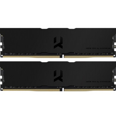 Memorie operativa GOODRAM  IRDM PRO DDR4-3600 DEEP BLACK, 32GB (Kit of 2*16GB)