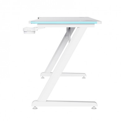 Masa Gaming RGB Trust GXT 709W LUMINUS, White