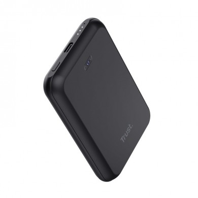 Powerbank magnetic wireless Trust MAGNO / 5000 mAh / Black
