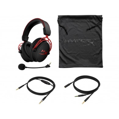 Casti Gaming HyperX Cloud Alpha, black/red, [4P5L1AM#ABB]