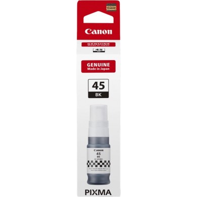 Ink Bottle Canon GI-45 BK, Black (6288C001), 40ml for Canon MAXIFY GX1040, MAXIFY GX2040, 3000 p. (eco: 4500 p.)