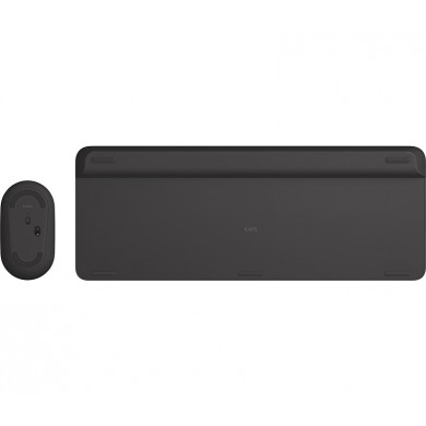 Tastatura cu mouse Wireless Logitech Combo MK470 Slim/ 2.4GHz nano USB receiver/ Graphite