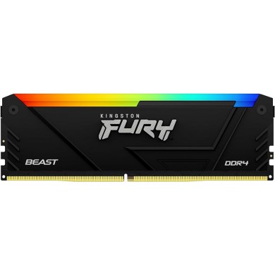 Memorie operativa Kingston FURY&reg; Beast DDR4 RGB 3733 MHz 8GB