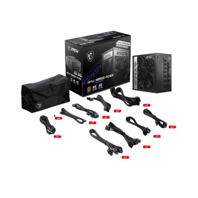 Bloc de alimentare 850W MSI MPG A850G PCIE5