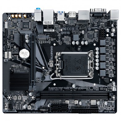 Placa de baza GIGABYTE H610M S2H V2/ 1700/ H610/ DDR5/ mATX