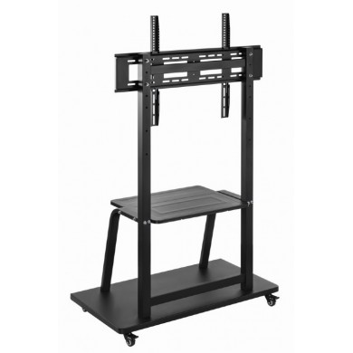 Suport TV de podea cu roti pivotante 37” - 100”, Gembird ”TVS-100F-01”, Black