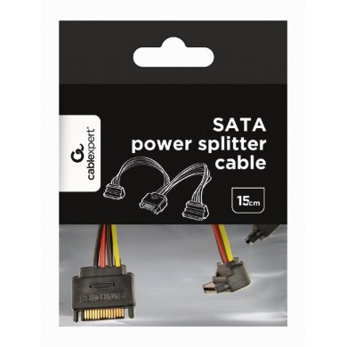 Cablu de alimentare SATA Cablexpert CC-SATAM2F-02/ 0.15m