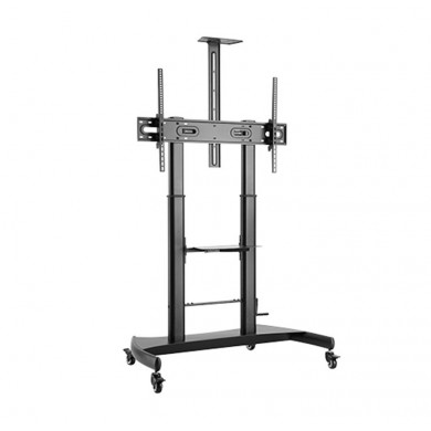 Suport de podea 60” - 100”, Gembird ”TVS-100T-02”, Black Suport de podea 60” - 100”, Gembird ”TVS-100T-02”, Black