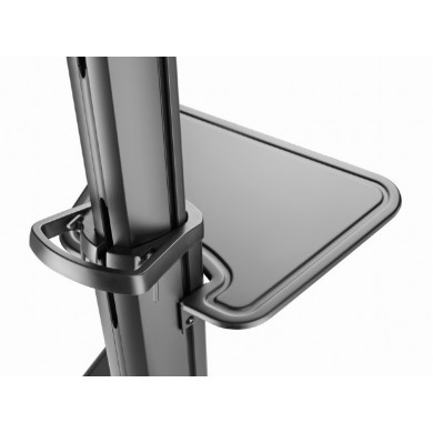 Suport de podea 37” - 70”, Gembird ”TVS-70T-02”, Black Suport de podea 37” - 70”, Gembird ”TVS-70T-02”, Black