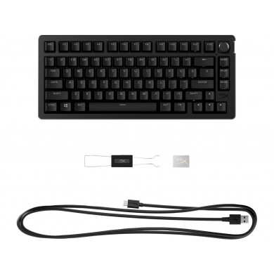 Tastatura HYPERX Alloy Rise 75 RGB, HyperX Linear switches, [7G7A4AA#ACB]