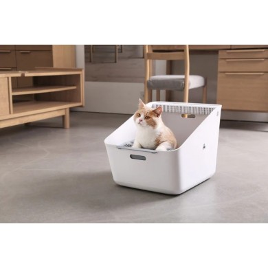 Litiera pentru pisici Petkit Pura/ 507*374*350mm/ white