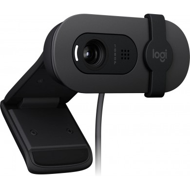 Camera web Logitech Brio 100 / 1080p/30fps / privacy shutter / mic / USB-A / Graphit