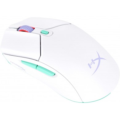 Mouse Gaming Wireless HYPERX Pulsefire Haste 2 Core, White [8R2E7AA]